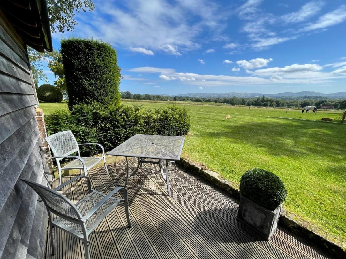Stunning Cabin With Incredible Views Near Goodwood Rogate ภายนอก รูปภาพ